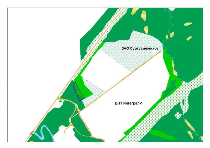 In the district SOK Integral-1 down the by-pass road of East-Surgut deposit