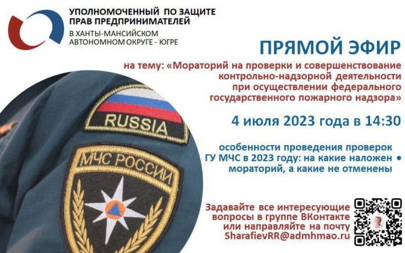 Пример контрольно надзорной деятельности 