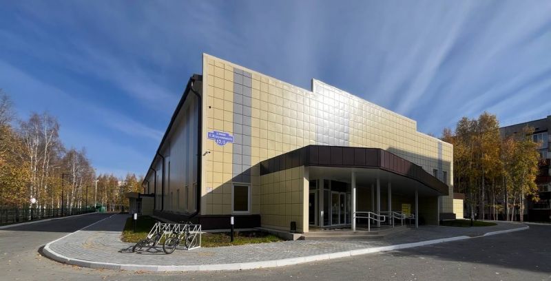 Спортивный комплекс с универсальным игровым залом микрорайон А