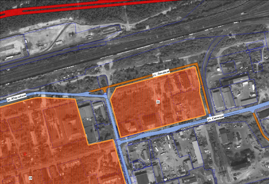 Investment site No.21 in the field of housing construction development