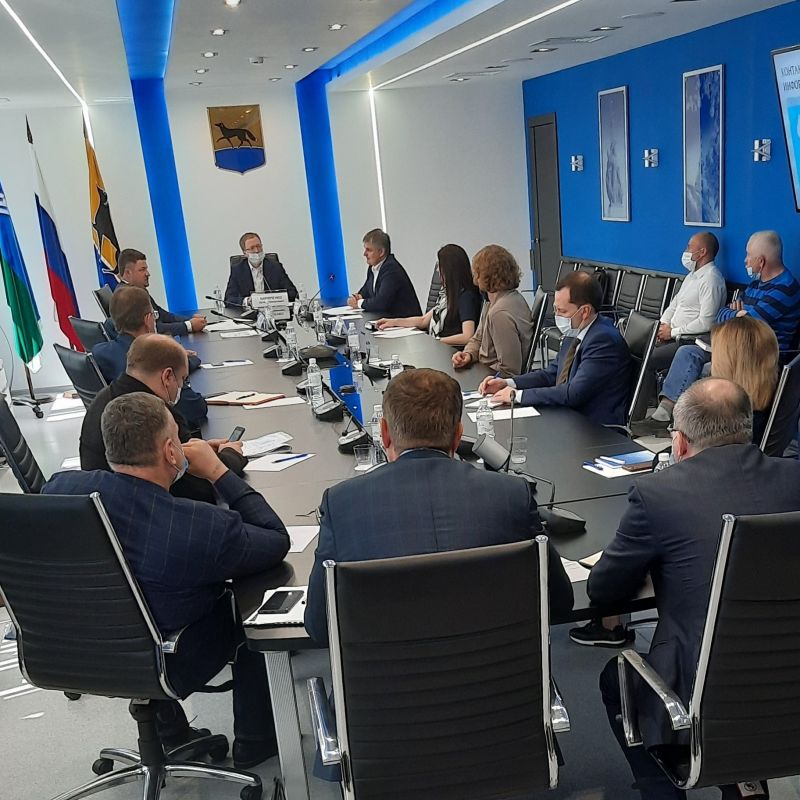 Рабочая встреча о мерах поддержки промышленных предприятий
