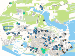 Интерактивная карта города Сургута